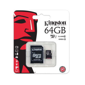 Kingston - Micro SDXC Карта (64GB)