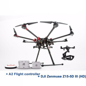 DJI Spreading Wings S1000+ OKTO - A2 + Zenmuse Z15-5D III (HD)